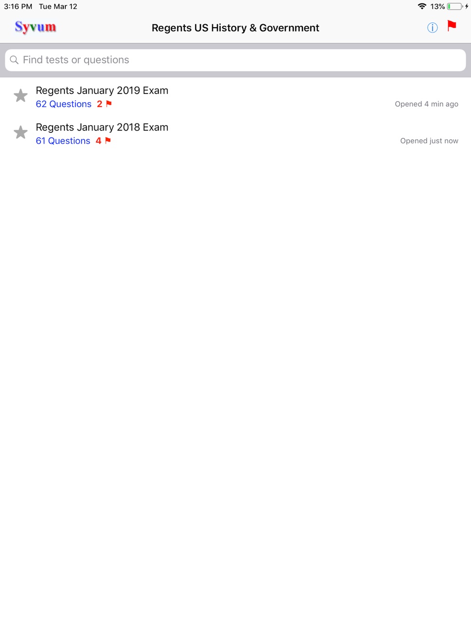 iPad screenshot