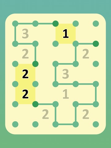 Line Loops - ロジックパズルのおすすめ画像2
