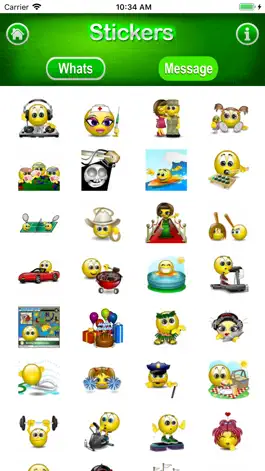 Game screenshot 3D Stickers Messages, WeChat hack