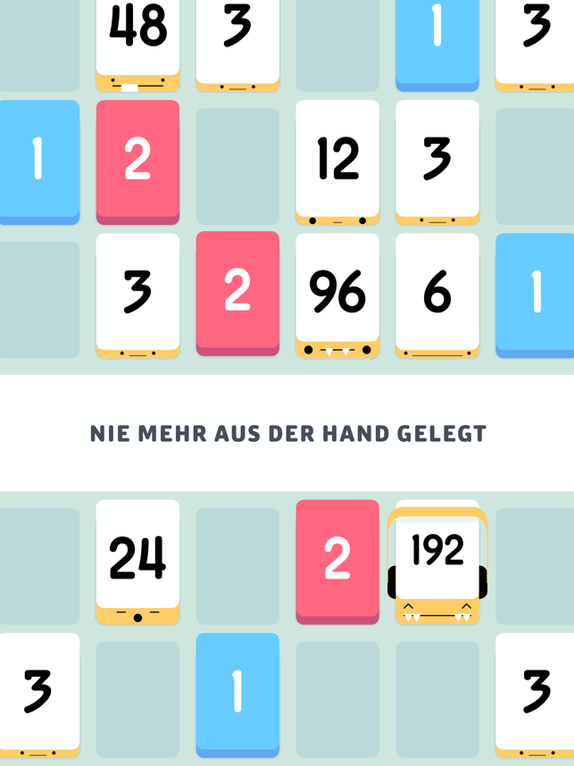 ‎Threes!+ Screenshot