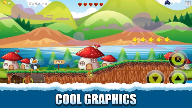 Penguin Run - Adventure Game(圖2)-速報App