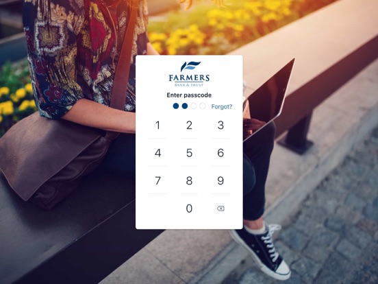 MyFarmers Mobile iPad screenshot 1 - Finance app