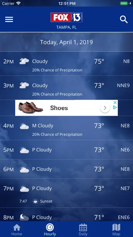 FOX 13: Tampa SkyTower Weather screenshot 3 of 5