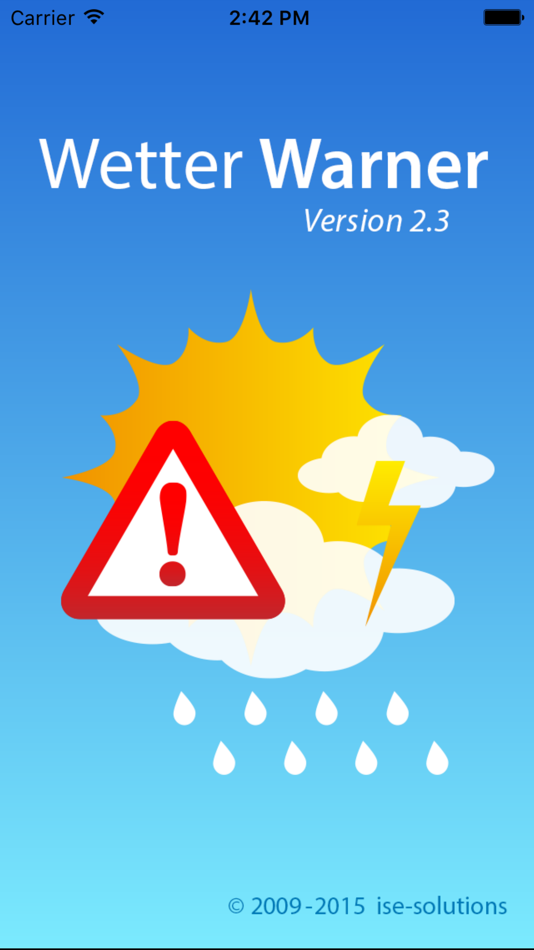 Wetter-Warner - 2.5.11 - (iOS)