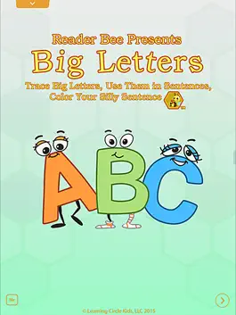 Game screenshot Reader Bee - Big Letters mod apk