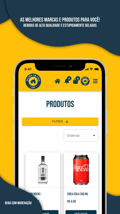 Gelada Em Casa APP Screenshot