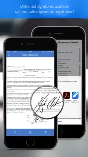 sign pdf documents pro iphone screenshot 2