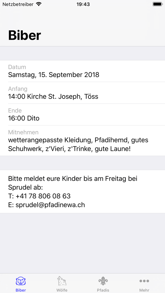 Pfadi NEWA (iOS) By: Nicolas Da Mutten Pfadi NEWA (iOS) By: Nicolas Da Mutten