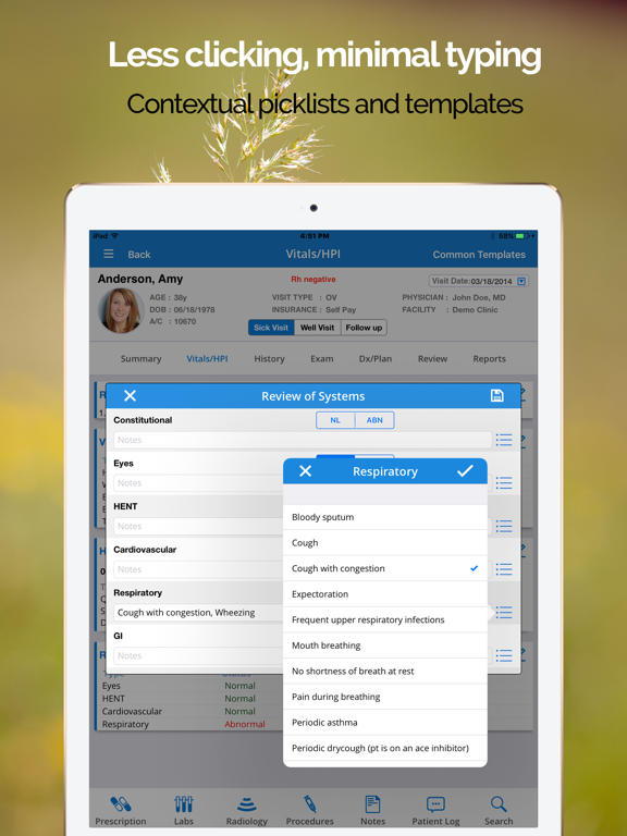 nAble Family Medicine EMR app screenshot 3