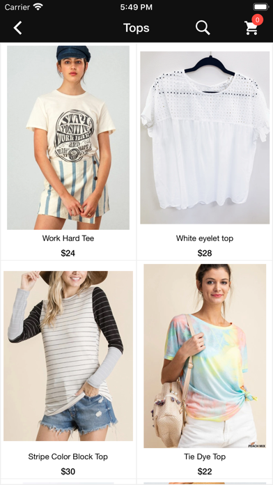 Twelve Oak Boutique Screenshot