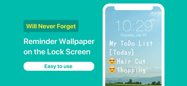 Reminder Wallpaper Editor On The App Store Your iphone displays a new menu where you choose whether to set the wallpaper for your lock screen, main wallpaper, or both. reminder wallpaper editor on the app store