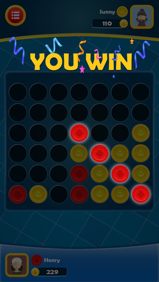 #4. 4 in a Row Online Multiplayer (iOS) 来自: Hirakumar Patel