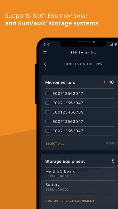 SunPower Pro Connect Screenshot