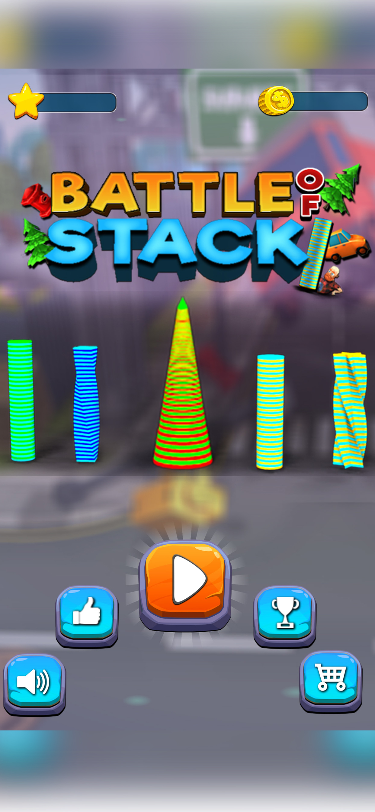 Big Big Stacker Superhero Game