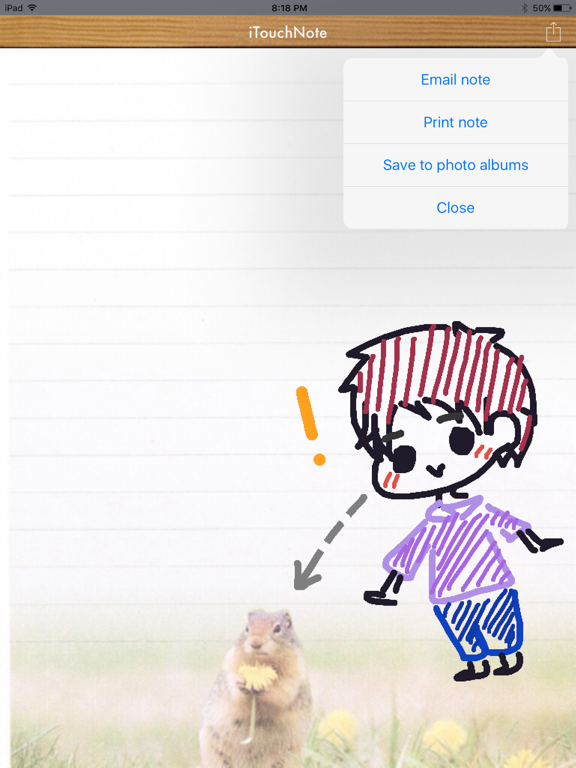 Screenshot #5 pour iTouchNote Lite