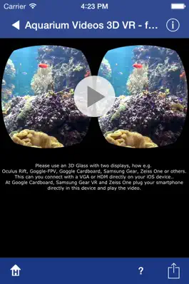 Game screenshot Aquarium Videos for Cardboard hack