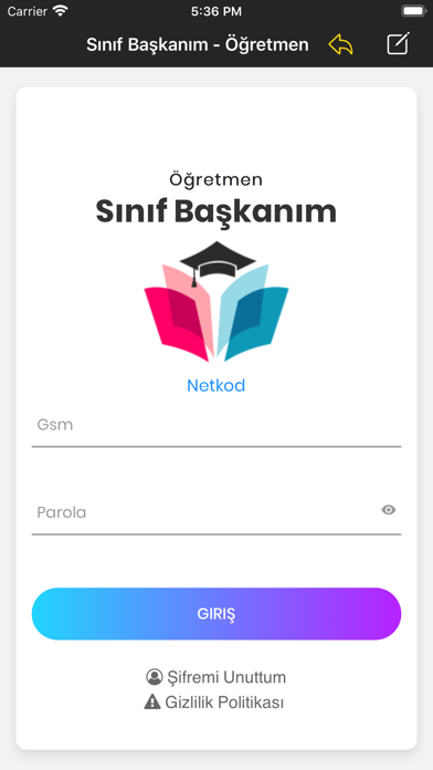 Sınıf Başkanım Screenshot