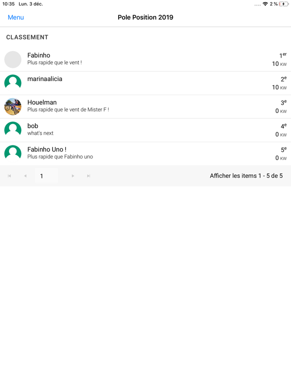Screenshot #5 pour Pronostics Pole Position