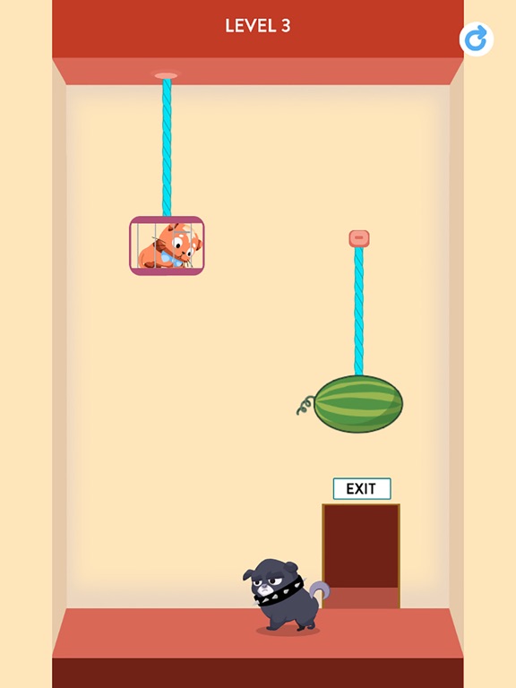 Rescue Kitten - Rope Puzzle iPad screenshot 7 - Games app