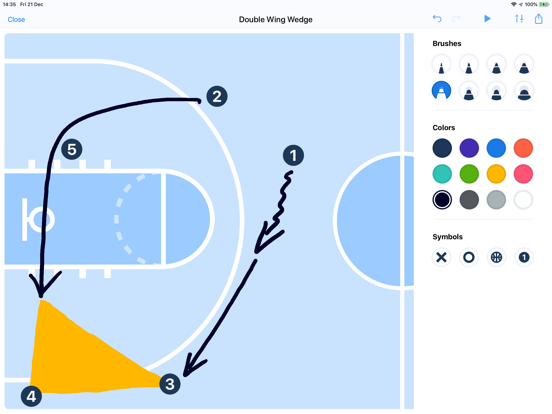 Screenshot #5 pour Basketball Coaching Board PRO