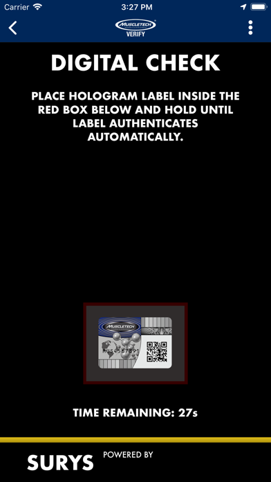 Screenshot #2 pour MuscleTech® Verify