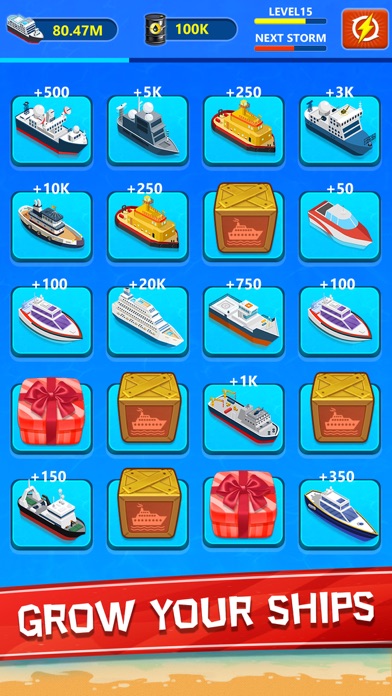 Merge Ship - Idle Tycoon Game Screenshot