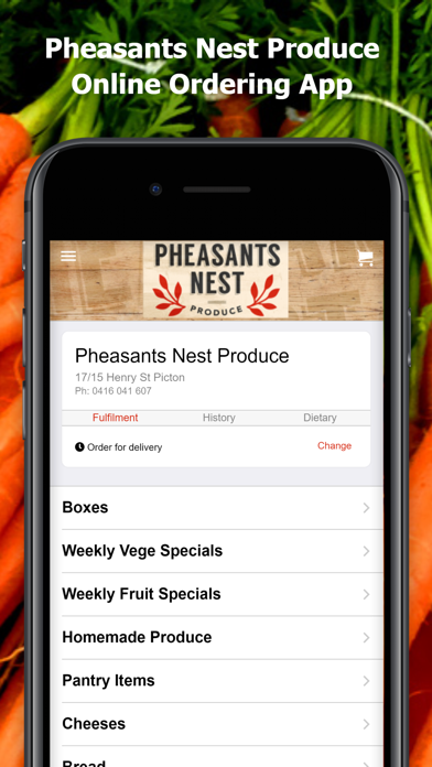 Pheasants Nest Produce Screenshot