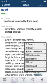 companion thesaurus iphone screenshot 2