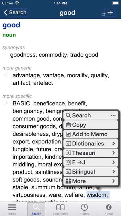 Companion Thesaurus