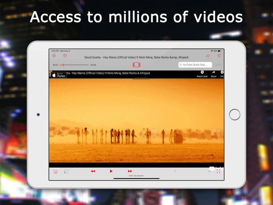 Music TV voor YouTube iPad app afbeelding 3