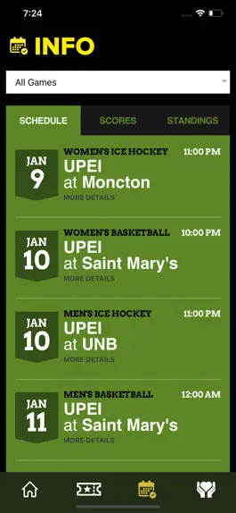 Game screenshot UPEI Panthers apk