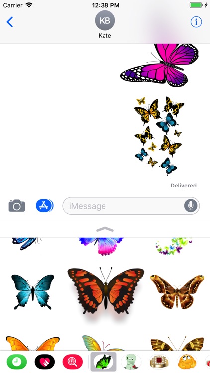 Butterflies Stickers Pro screenshot-4