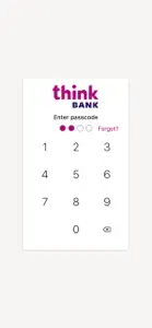 Think Bank - Think Online screenshot #4 for iPhone