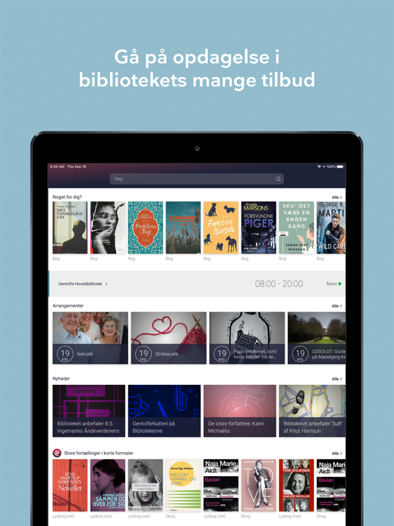 Screenshot #4 pour Biblioteket