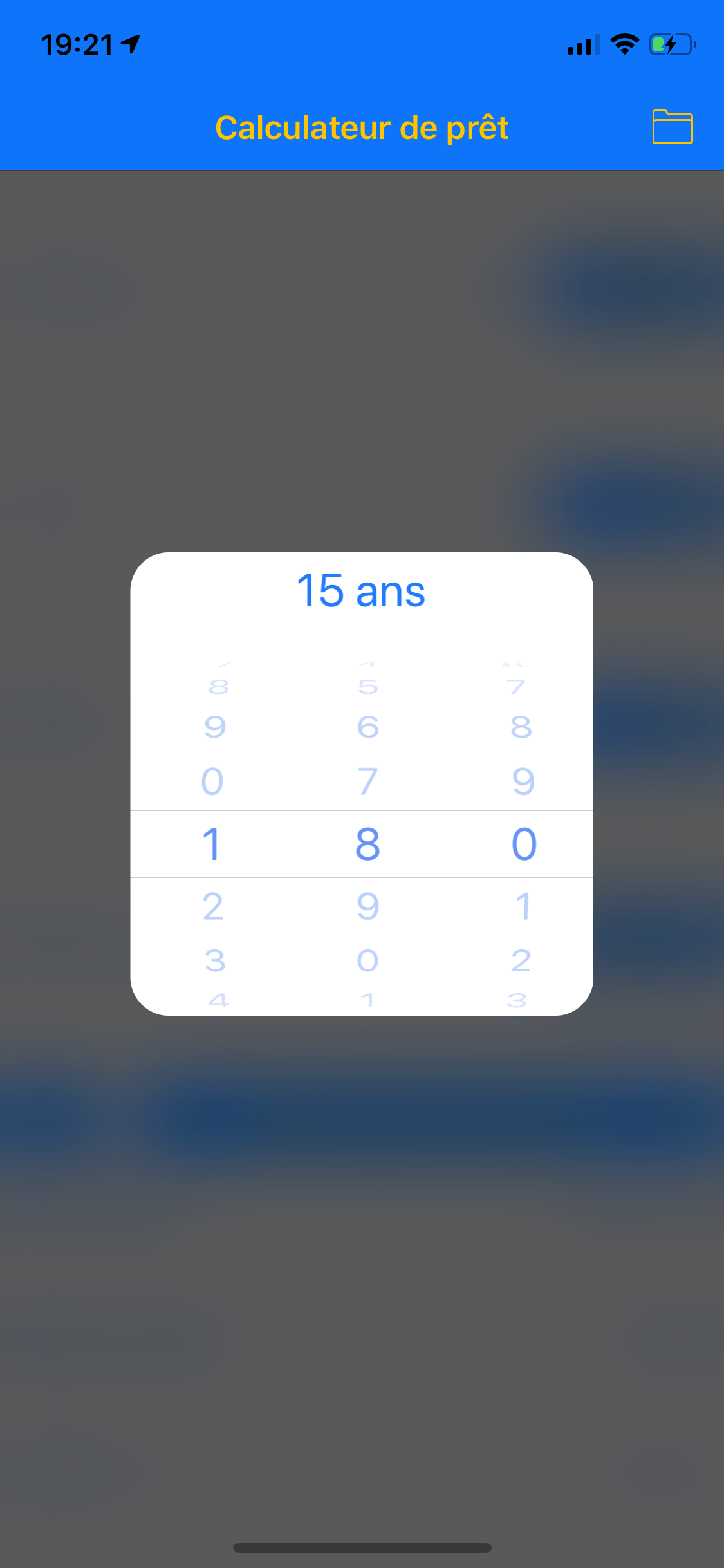 Prêt simulator