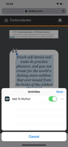 MyText Widget screenshot #6 for iPhone