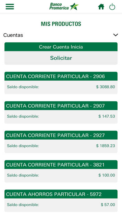 Promerica Banca Móvil screenshot 3