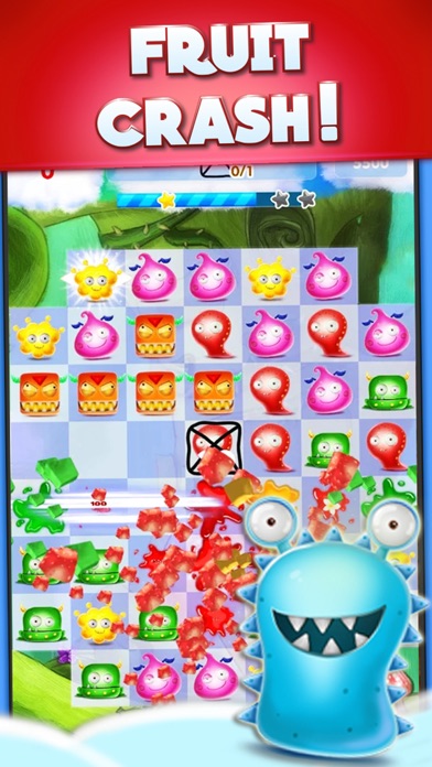Screenshot #1 pour Fruit Candy Monsters Juice