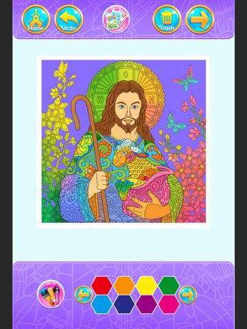 Bible Coloring Book & Paintingのおすすめ画像1