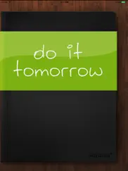 do it (tomorrow) hd айпад изображения 3