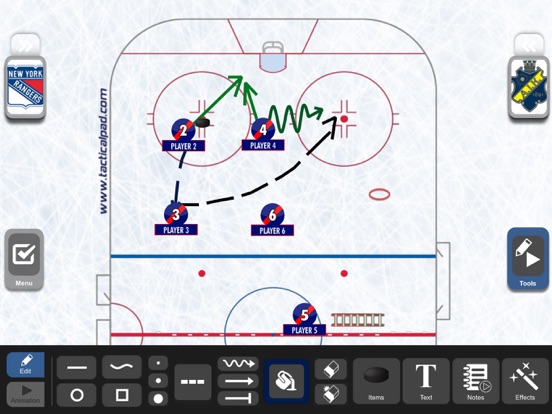 Screenshot #6 pour TacticalPad Ice Hockey