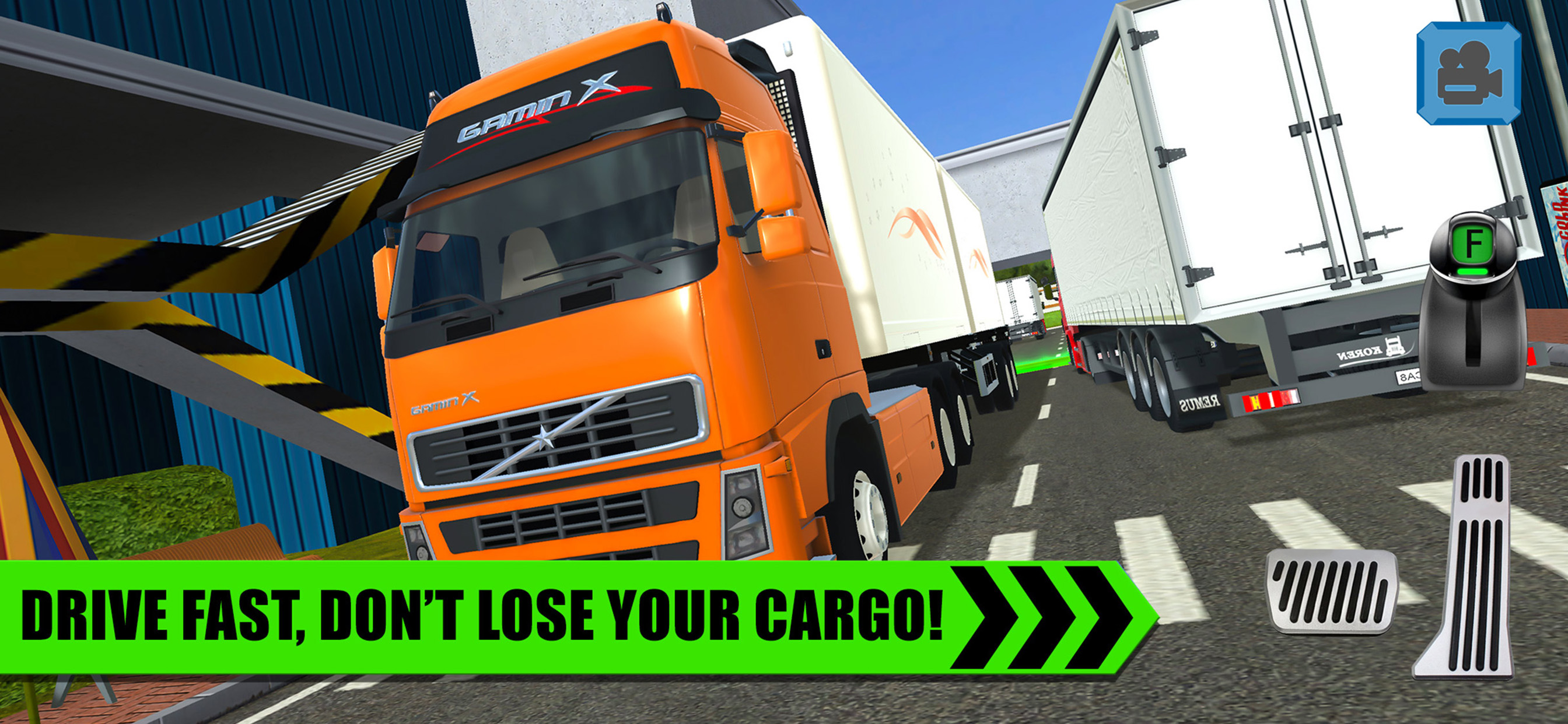 Truck Driver: Depot Parking screenshot 5