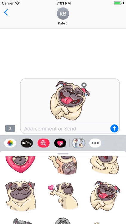 Epic Pug Emojis