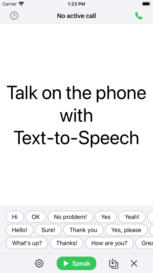 TTSPhone Text to Speech Phone - 1.0.2 - (iOS)