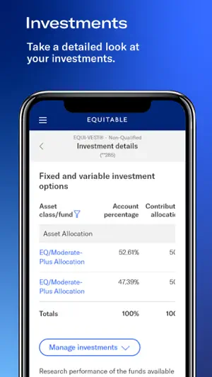 Equitable Mobile App screenshot 7
