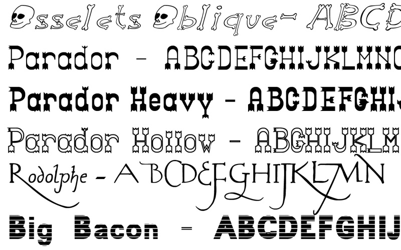 halloween select fonts problems & solutions and troubleshooting guide - 3