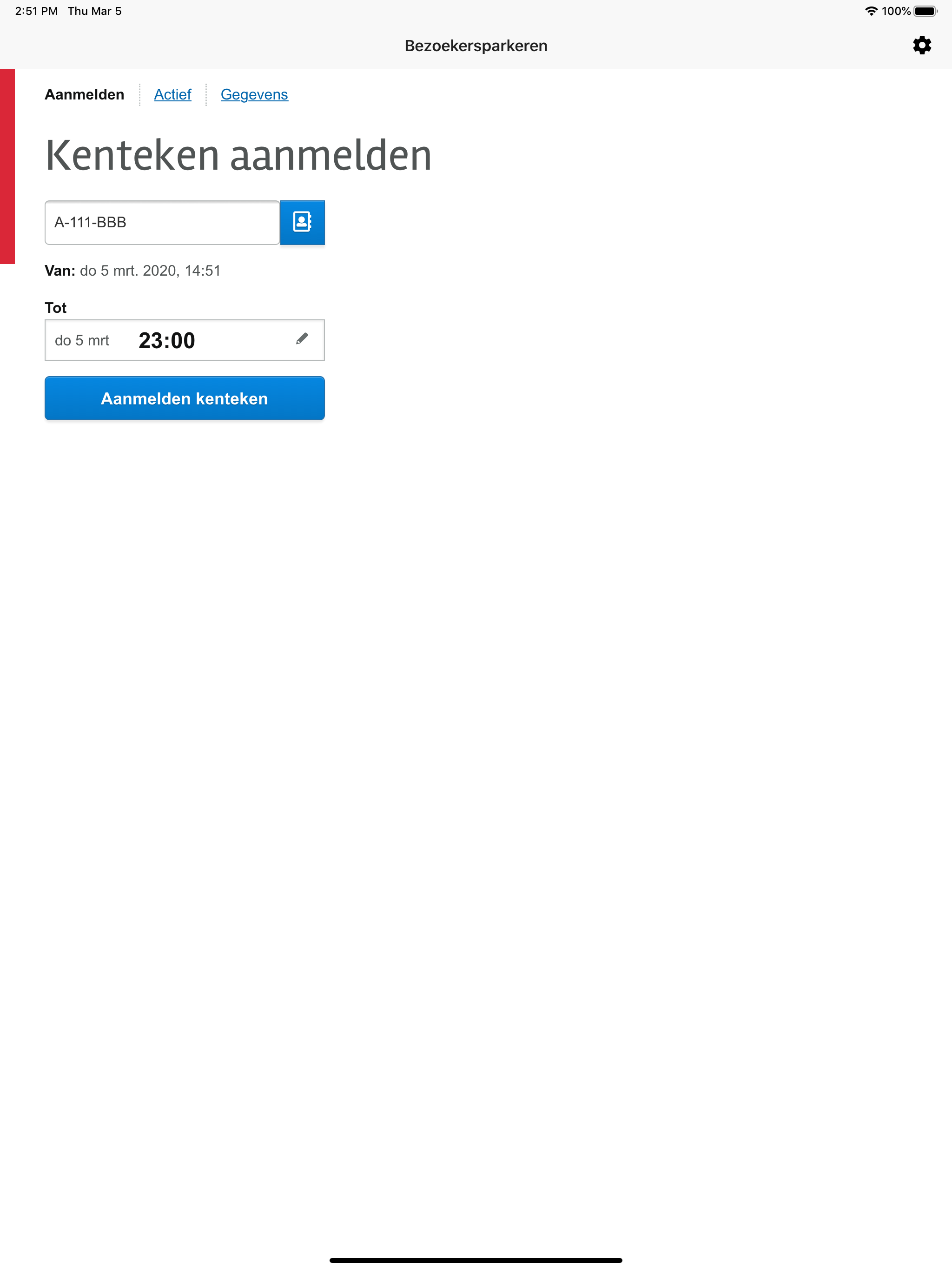 Bezoekersparkeren screenshot 7