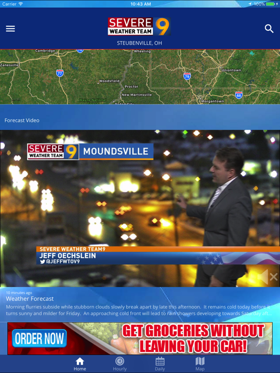 Screenshot #2 for WTOV Severe Weather Team 9