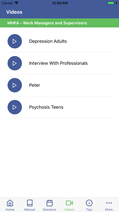 MHFA Youth Screenshot