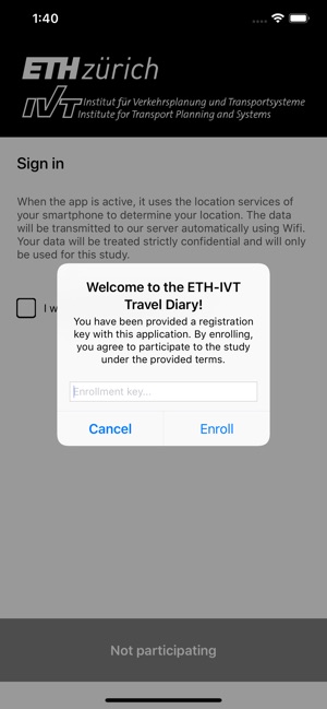 ETH IVT Travel Diary